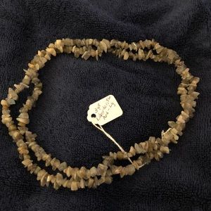NWOT 34” Labradorite Strand Necklace